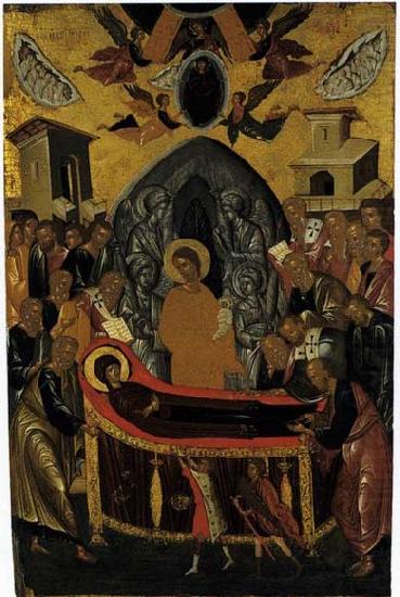 Andreas Ritzos The Dormition of the Virgin china oil painting image